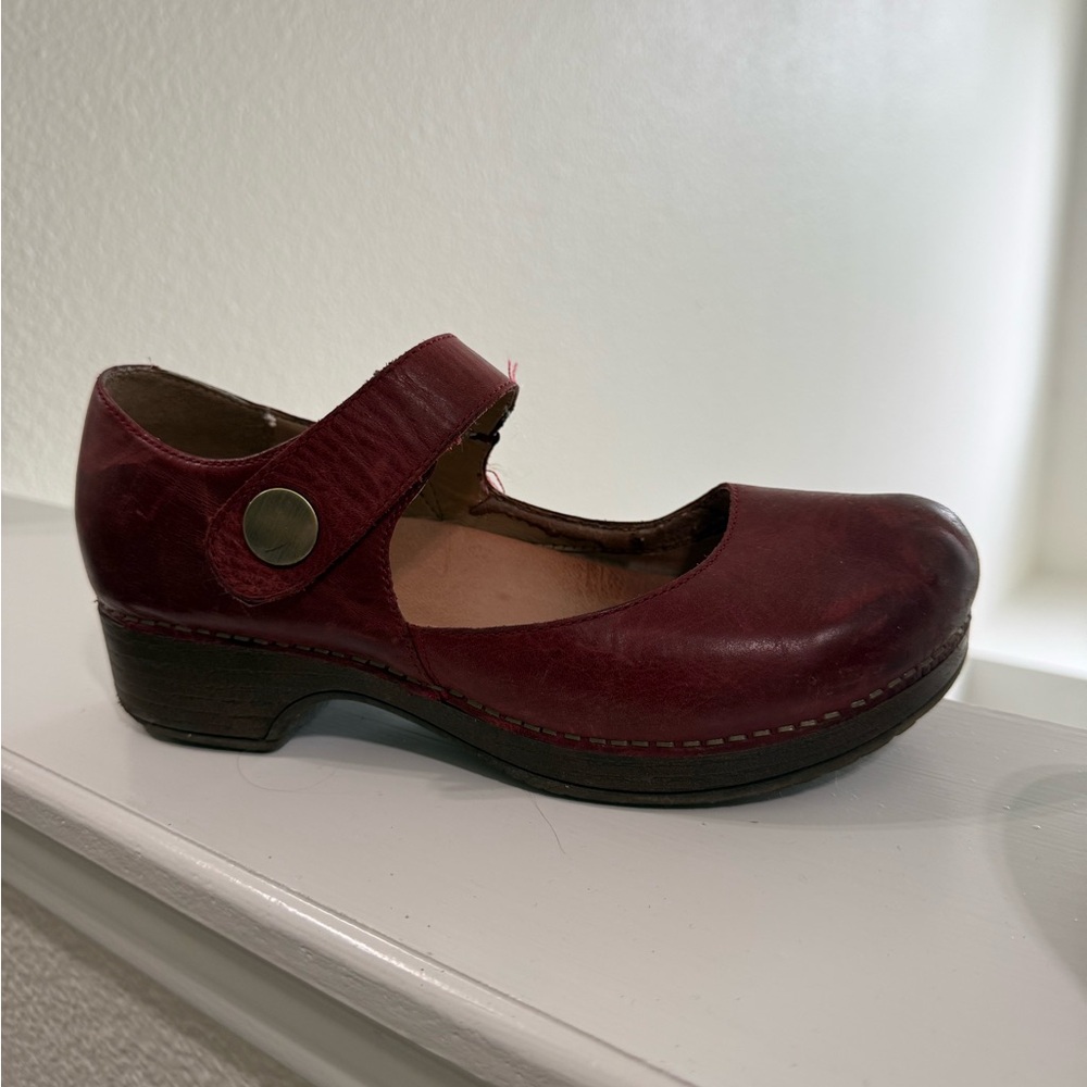 Red Dansko Clogs - Picture 7 of 8